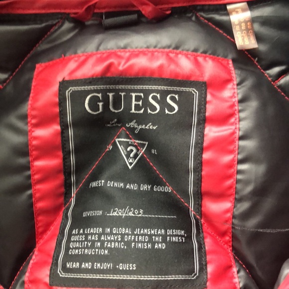 Guess down filled jacket size 5 - Picture 3 of 6